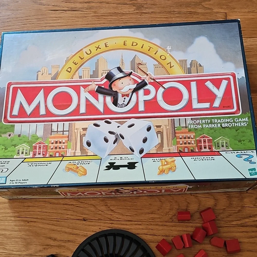 Monopoly Deluxe Edition Board Game 1998